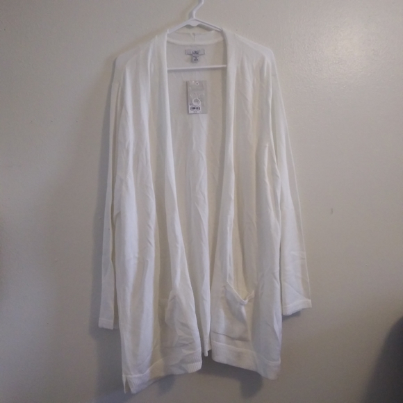croft & barrow Sweaters - 💥Nwt white cardigan soft sweater with pockets